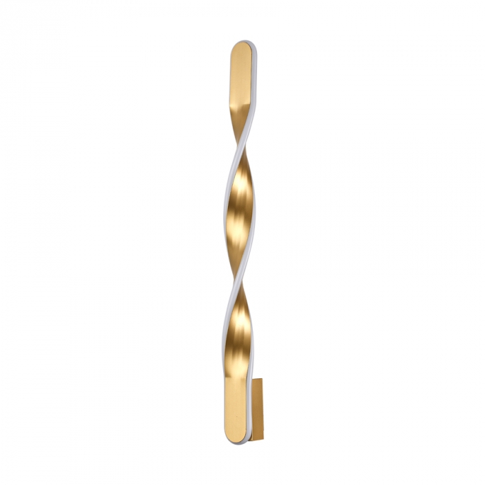 Arandela Usina imports Fita Champagne 15 watts 3000K Bivolt 40X600X100mm UI20099/15CP-MCP-M