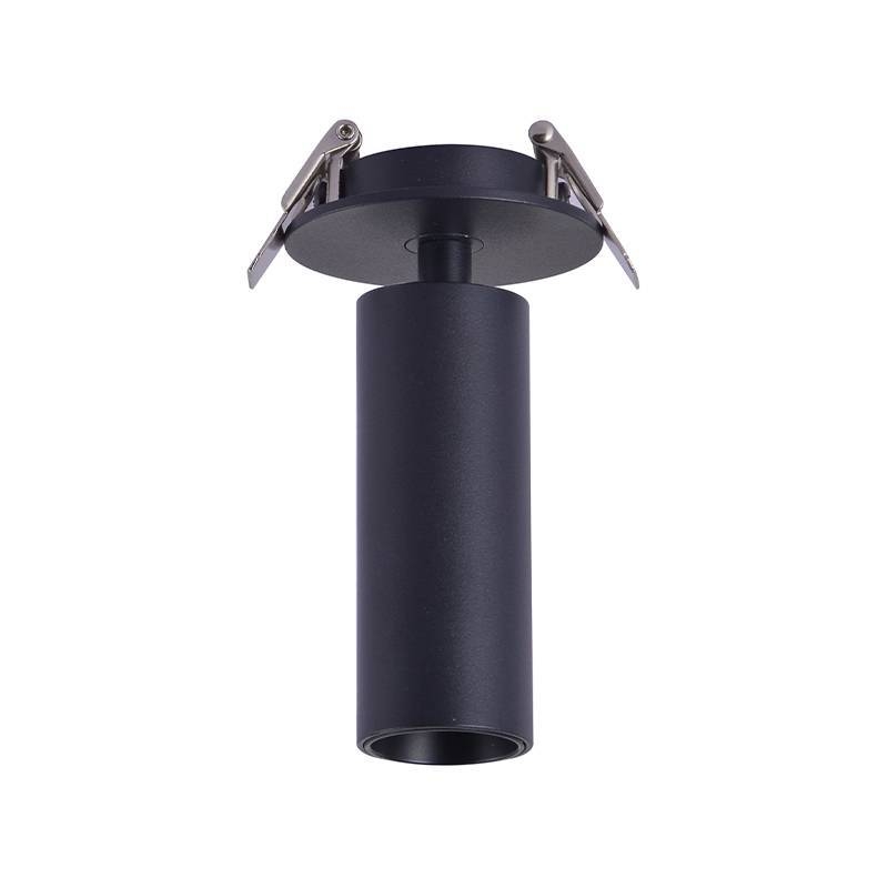 Spot Led Embutir Nordecor Kona 3 watts 2700K 24° Sof Preto Ø30x80mm IRC97 Bivolt 6438