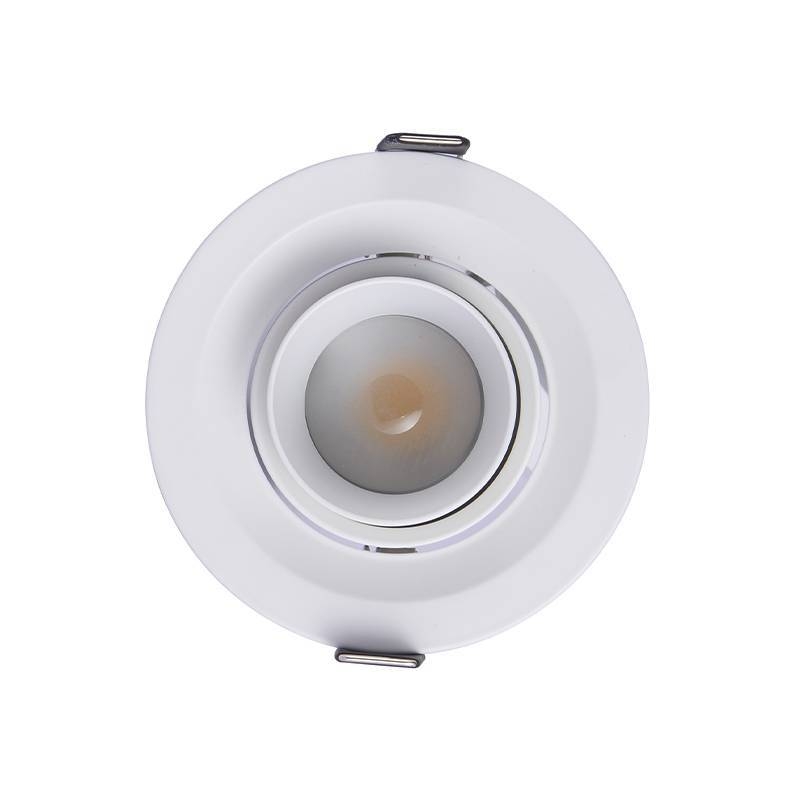 Embutido Nordecor Lova 10 watts 2700K 15°-60° Sof Branco Ø95x76mm IRC97 Bivolt 6452