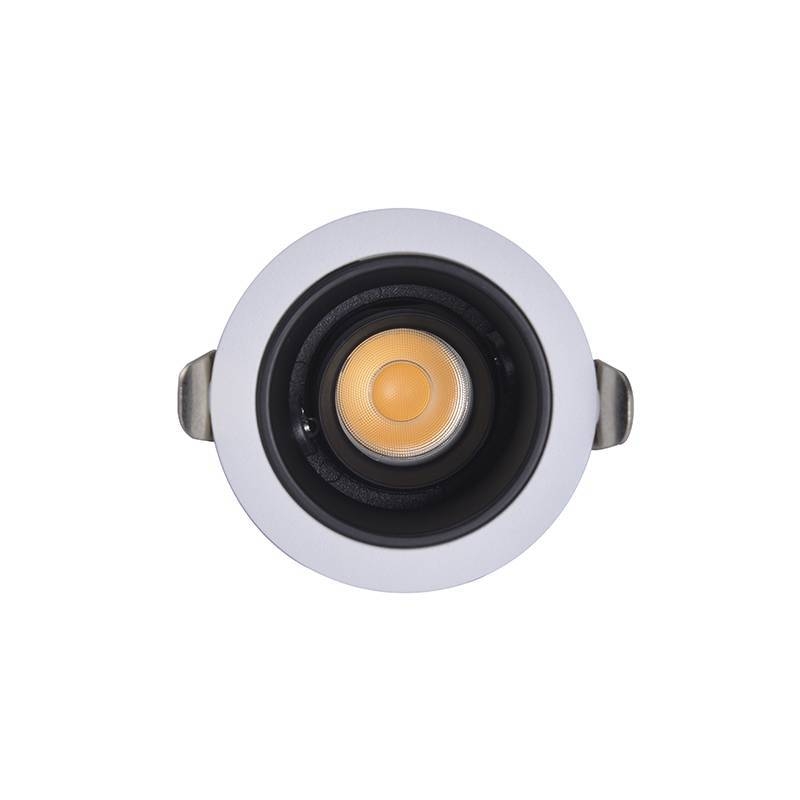 Embutido Nordecor Zagle 5 watts 2700K 24° Sof Branco Ø64x65mm IRC97 Bivolt 6442
