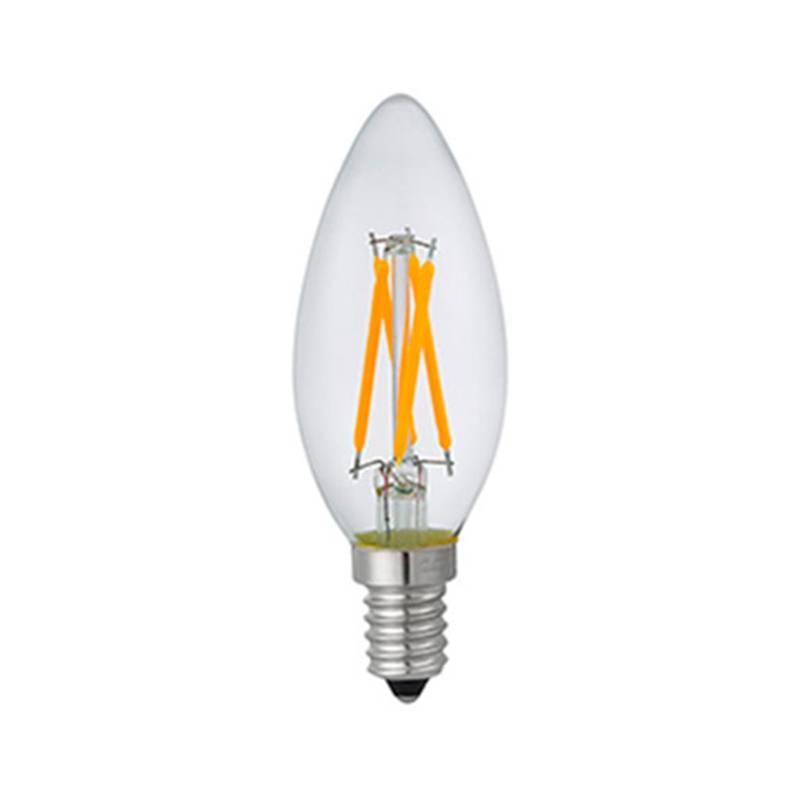 Lâmpada Nordecor Vela Filamento 4 watts 35x90mm E14 2400K Clear 1055