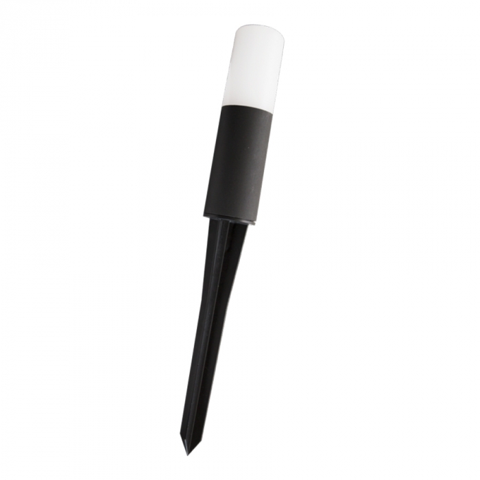 Espeto de Led Pole Romalux Metal Preto 3 watts 2700K IP66 Ø40x360mm 10111