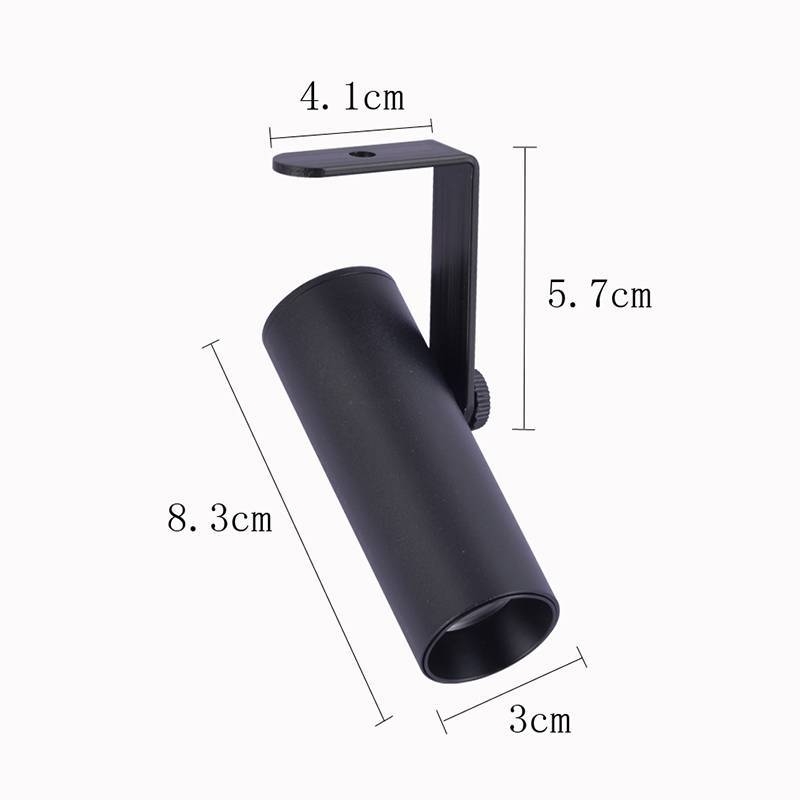 Spot Direcional Nordecor Kona Sof 3 watts 2700K 24° Preto Ø30x83mm IRC97 Bivolt 6432
