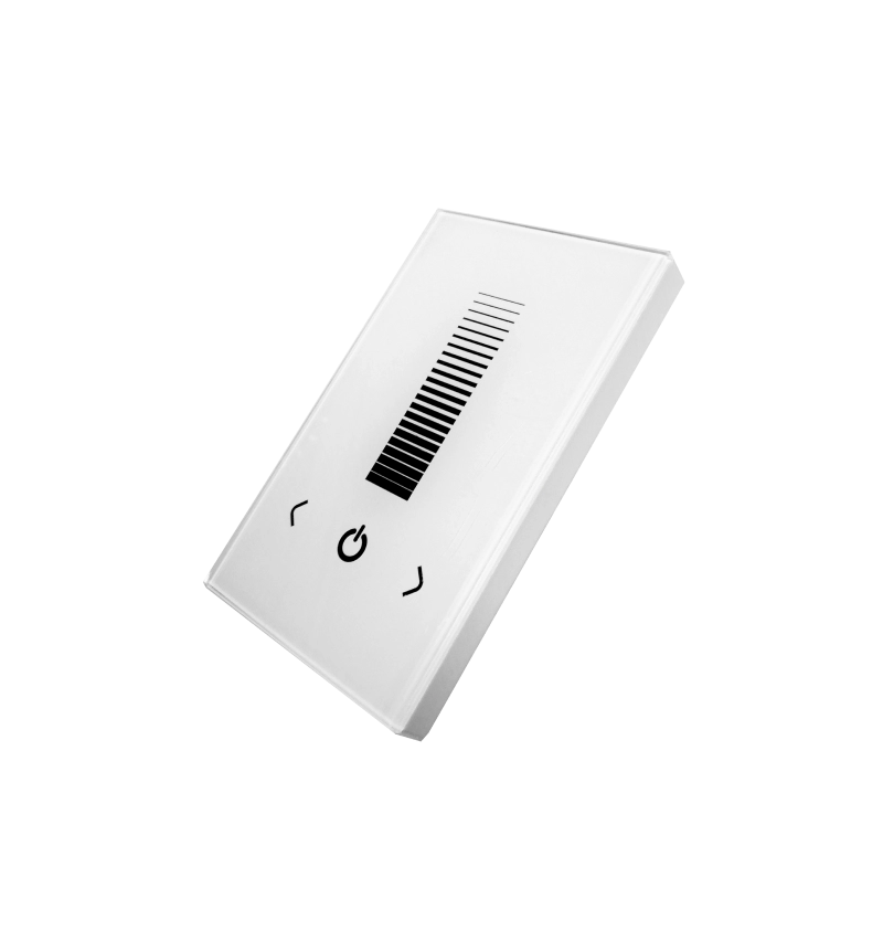 Dimmer Touch Romalux Branco 8A 12V/24V 80X80X40mm IP20 50037