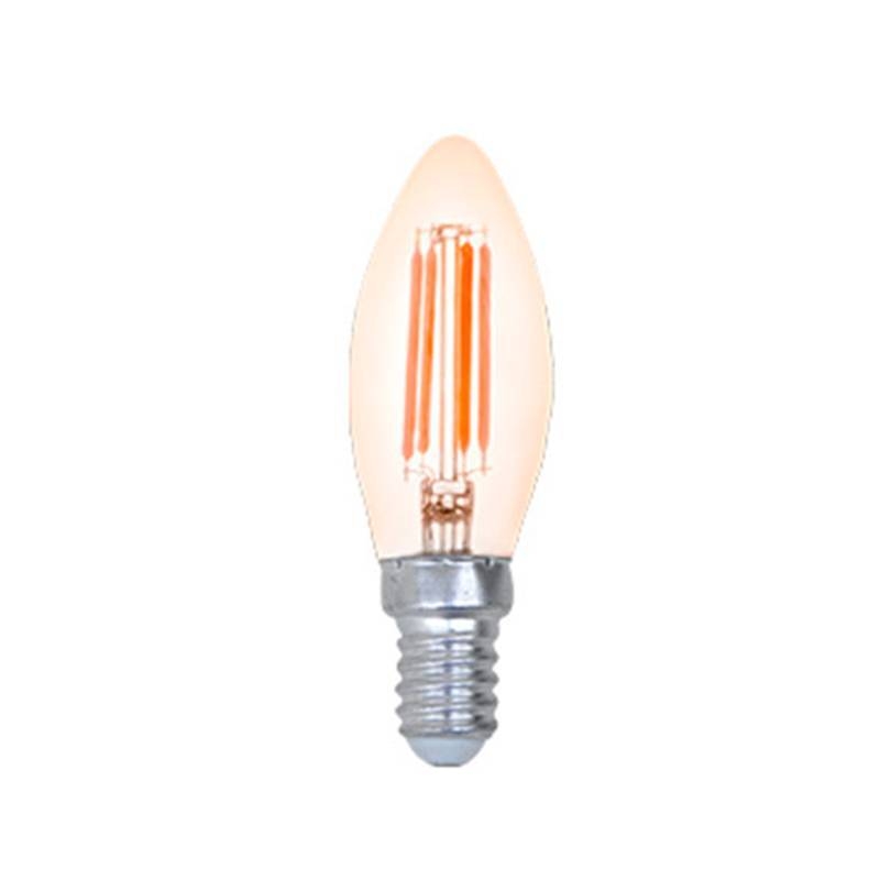 Lâmpada Nordecor Vela Filamento 4 watts 35x90mm E14 2200K Âmbar 1047