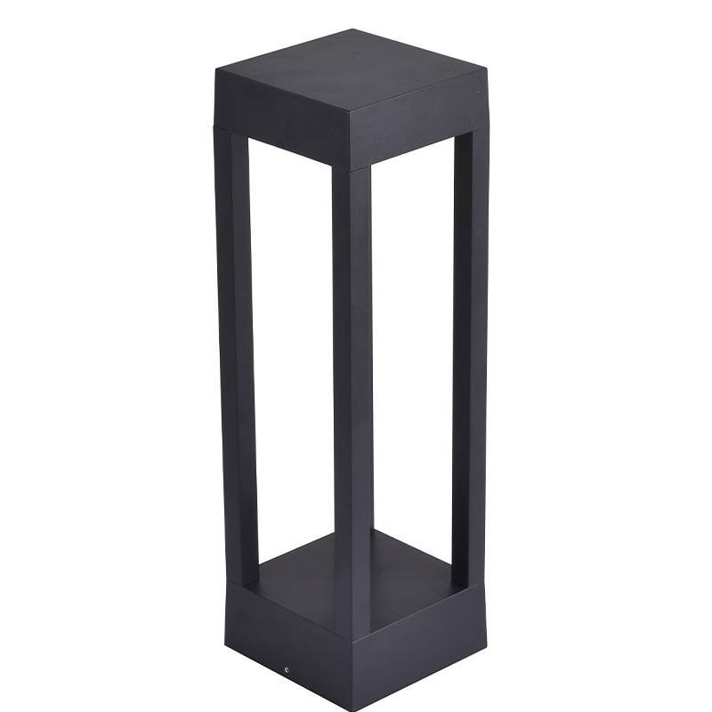 Poste Balizador Nordecor Zean 10 watts 3000K Preto 400x120x120mm IP66 2683