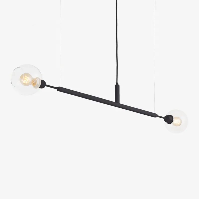 Lustre Golden Art Due 100 Horizontal 2L E27 1300mm T22100PI