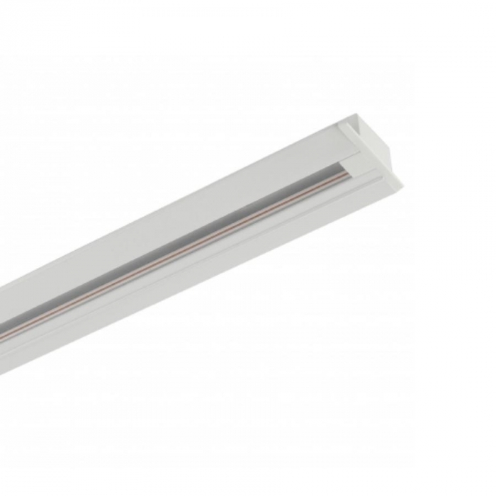 Trilho 1 Metro Embutir Romalux Branco Bivolt 30105