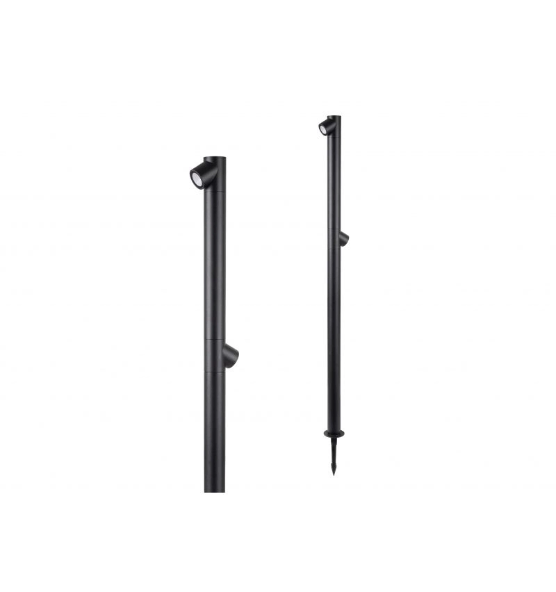 Poste Balizador Romalux Pole Tower Double 12 watts 2700K IP66 Ø75x1200mm 10153
