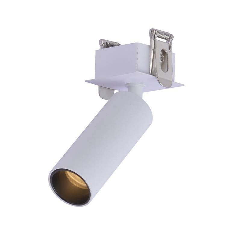 Spot Embutido Nordecor Kona 3 watts 2700K 24° Sof Branco Ø30x80mm IRC97 Bivolt 6462
