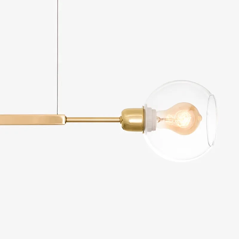 Lustre Golden Art Due 100 Horizontal 2L E27 1300mm T22100PI