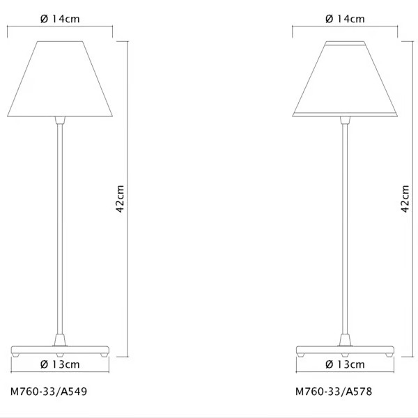Abajur Golden Art Pirulito 33 Cúpula em Alumínio 420mm 1L G9 M670-549PI