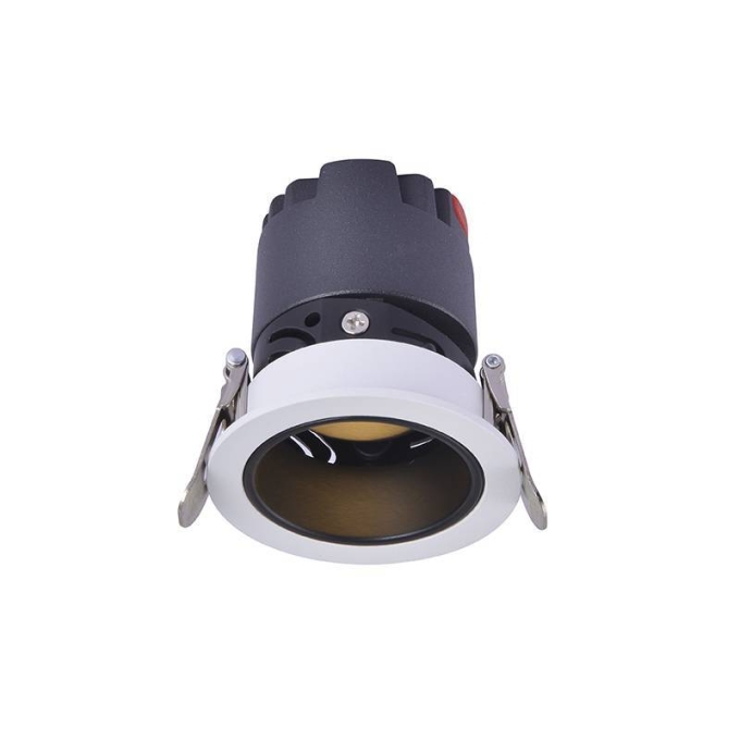 Embutido Nordecor Zagle 5 watts 2700K 24° Sof Branco Ø64x65mm IRC97 Bivolt 6442