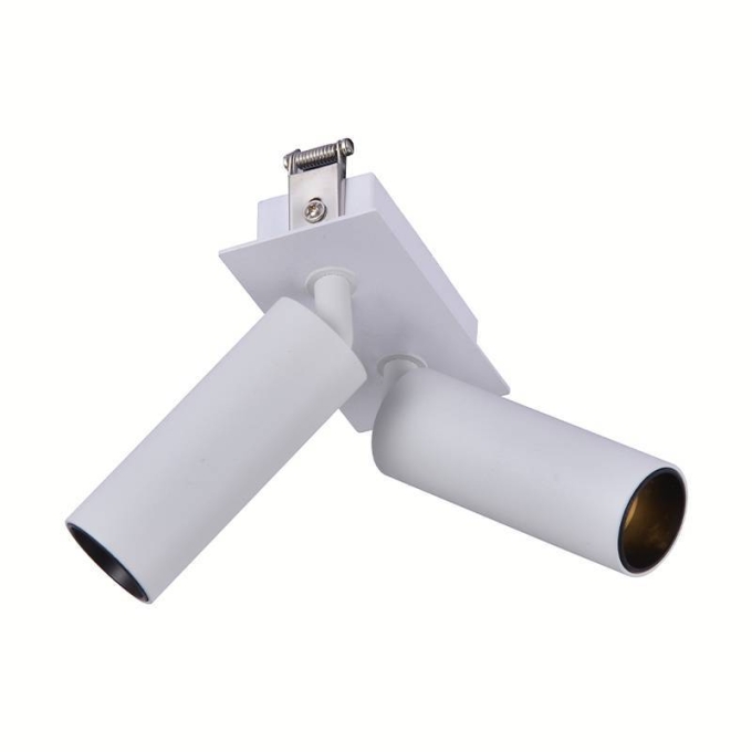 Spot Embutido Nordecor Kona Duplo 3 watts 2700K 24° Sof Branco Ø30x80mm IRC97 Bivolt 6464
