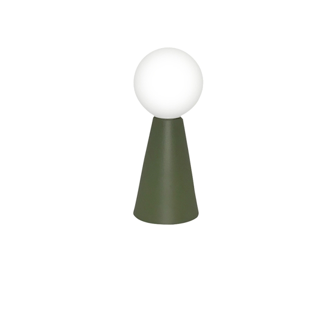 Abajur Golden Art Mimo Bola de Vidro Ø80mm 1L G9 180mm M9908PI