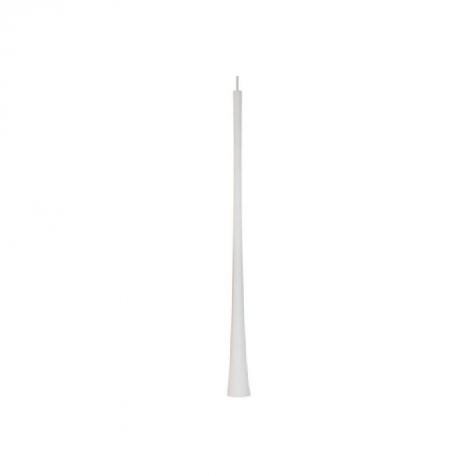 Pendente Romalux Mini Tube S Alumínio Branco 7 watts 3000K IP20 Bivolt Ø32X400mm P0041