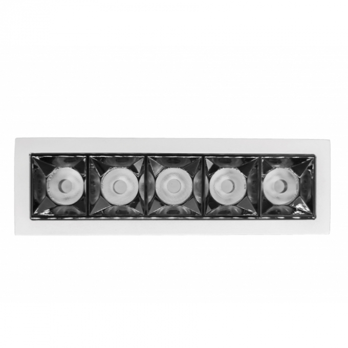 Spot Mini Embutir Romalux Wall Washer 13 watts 2700K 24° IP20 Bivolt 147X45X50mm 80195