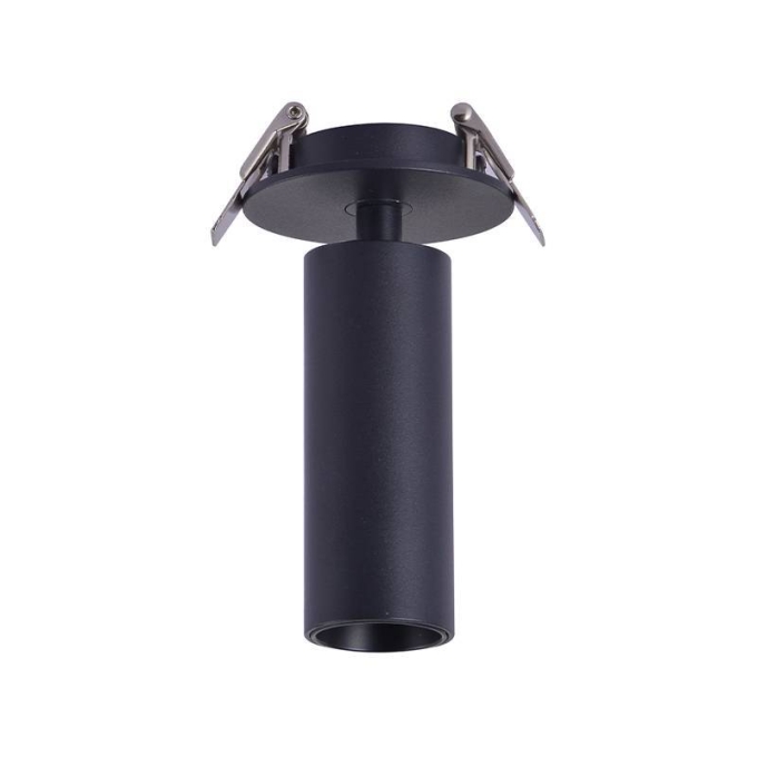 Spot Led Embutir Nordecor Kona 3 watts 2700K 24° Sof Preto Ø30x80mm IRC97 Bivolt 6438