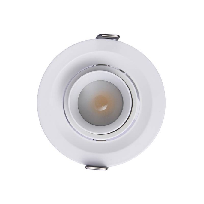 Embutido Nordecor Lova 10 watts 2700K 15°-60° Sof Branco Ø95x76mm IRC97 Bivolt 6452