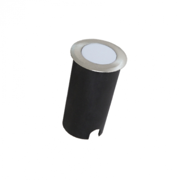 Balizador de Solo Romalux Prata 1,8 watts 2700K 120° IP66 10031