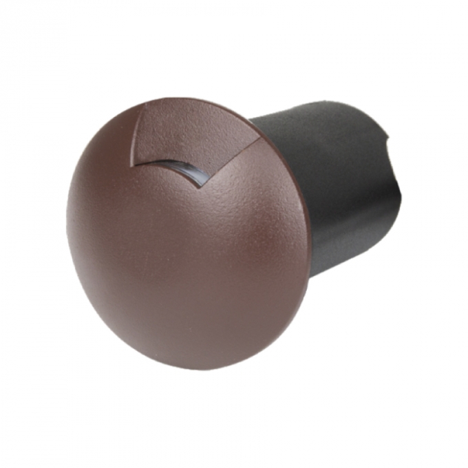 Balizador de Solo Romalux 1 Facho Marrom 0,75 watts 60° 2700K IP66 10044
