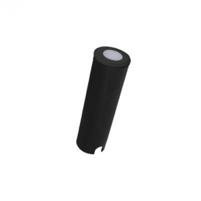 Balizador de Solo Romalux Preto 0,45 watts 2700K 120° IP66 Bivolt 10049A