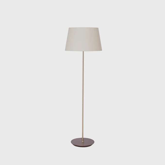 Coluna Madelustre Slim Metal Dourado 1L E27 Ø500x1630mm 3042