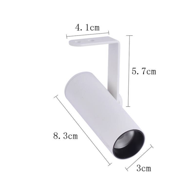 Spot Direcional Nordecor Kona Sof 3 watts 2700K 24° Branco Ø30x83mm IRC97 Bivolt 6431
