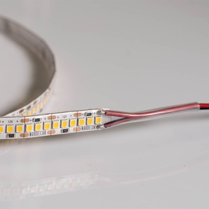 Fita LED Nordecor 20w/mt 240 Leds IP66 10mm 12V 2700K (Rolo 5 metros) 7129