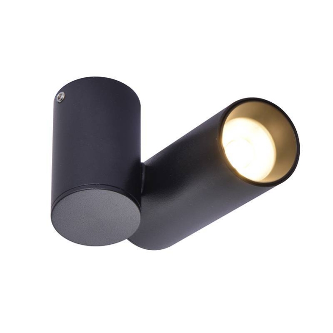 Spot Direcional Nordecor Kona Gin 3 watts 2700K 24° Sof Preto Ø30x80mm IRC97 Bivolt 6436
