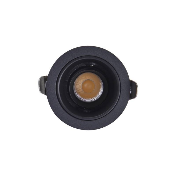 Embutido Nordecor Zagle 5 watts 2700K 24° Sof Preto Ø64x65mm IRC97 Bivolt 6443