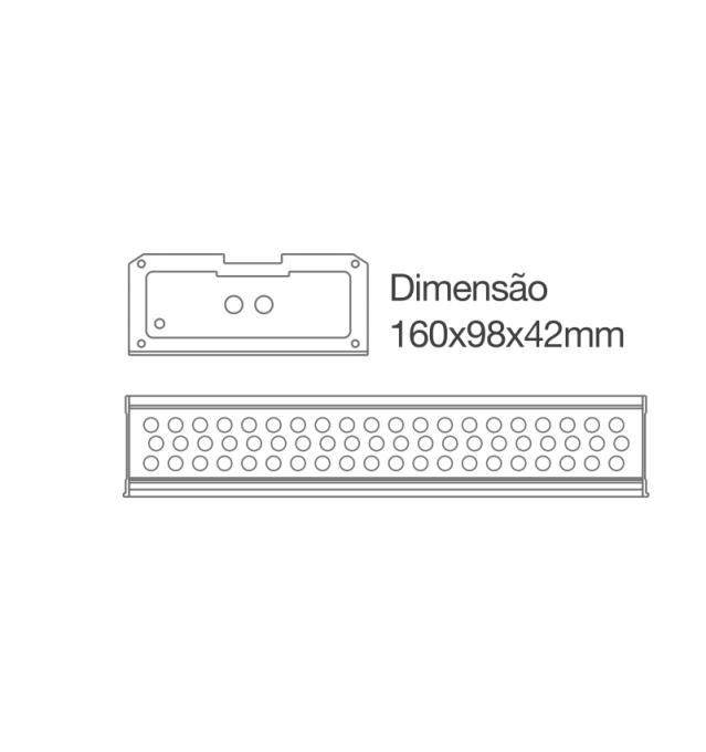 Fonte 48V Romalux 1,66A 80 watts 48V IP20 Bivolt 60031