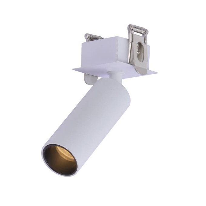 Spot Embutido Nordecor Kona 3 watts 2700K 24° Sof Branco Ø30x80mm IRC97 Bivolt 6462