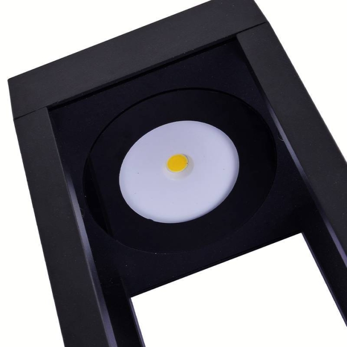 Poste Balizador Nordecor Zean 10 watts 3000K Preto 400x120x120mm IP66 2683