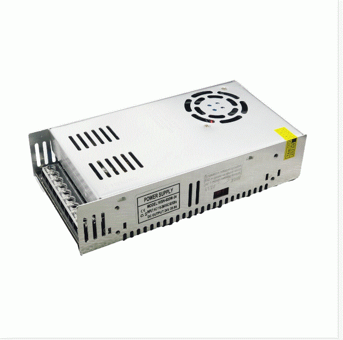 Fonte 24V Nordecor Chaveada 25A 600 watts Bivolt IP20 215x113x50mm 7238