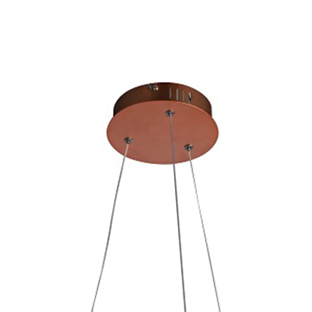 Pendente Bella Nodo Rose Gold 36 watts 3000K Ø500x150mm HM020E
