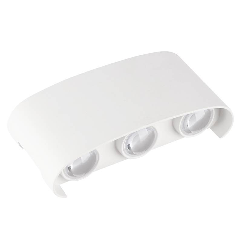 Arandela Nordecor Yori 6 watts 3000K Branco IP65 150x75x42mm Bivolt 2704