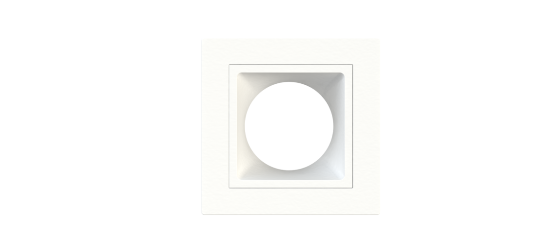 Embutido Fixo Moon Linea 1L Mini Dicróica Branco 55x55mm 1061513