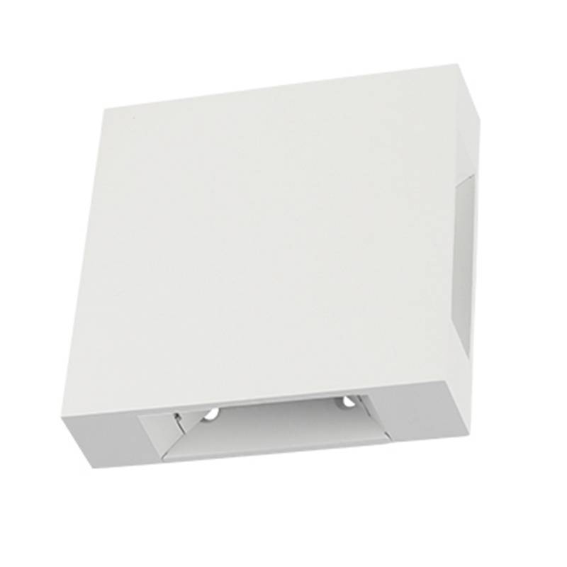 Arandela Nordecor Niere 4 watts 3000K Branco IP65 120x120x30mm Bivolt 2661
