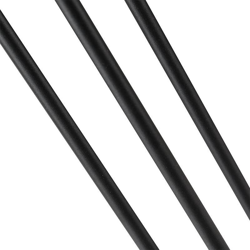 Balizador Nordecor Wedi 15 watts 3000K Preto IP66 800x30mm 6489