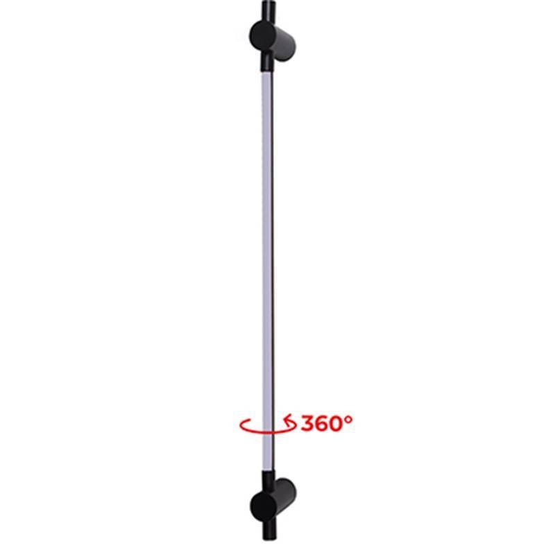 Arandela Nordecor Lina 9 watts 3000K Preto IP20 600mm Bivolt 2746