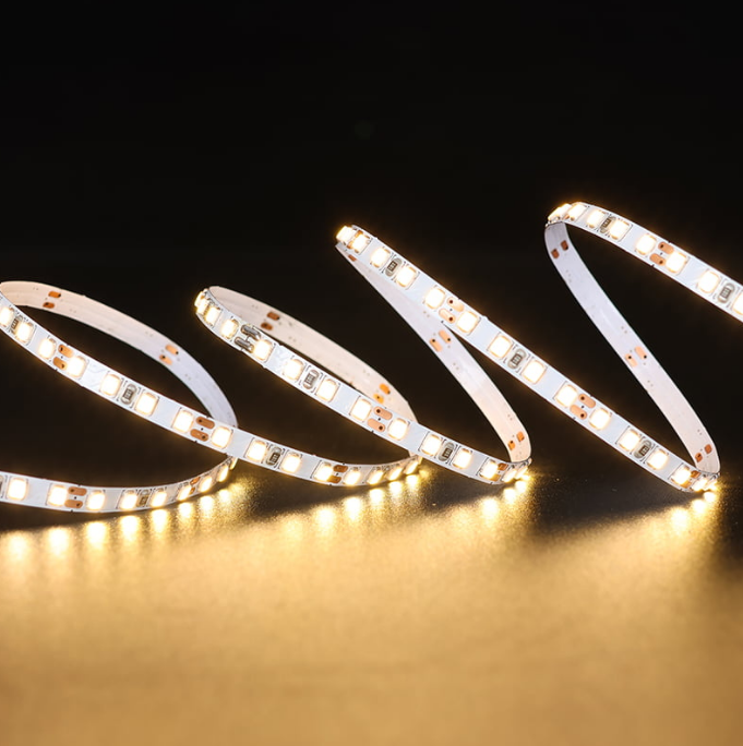 Fita LED Nordecor 5w/mt 12V 3000K 176 Leds IP20 4mm (Rolo 5 metros) 7168