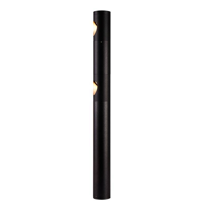 Poste Balizador Nordecor Soil 14 watts 3000K Preto IP66 800x75mm 6487