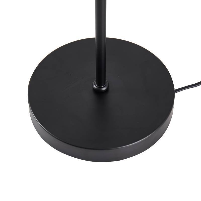 Abajur Nordecor Zavi 7 watts 3000k Ouro Fosco e Preto 440x180x290mm Bivolt 2551