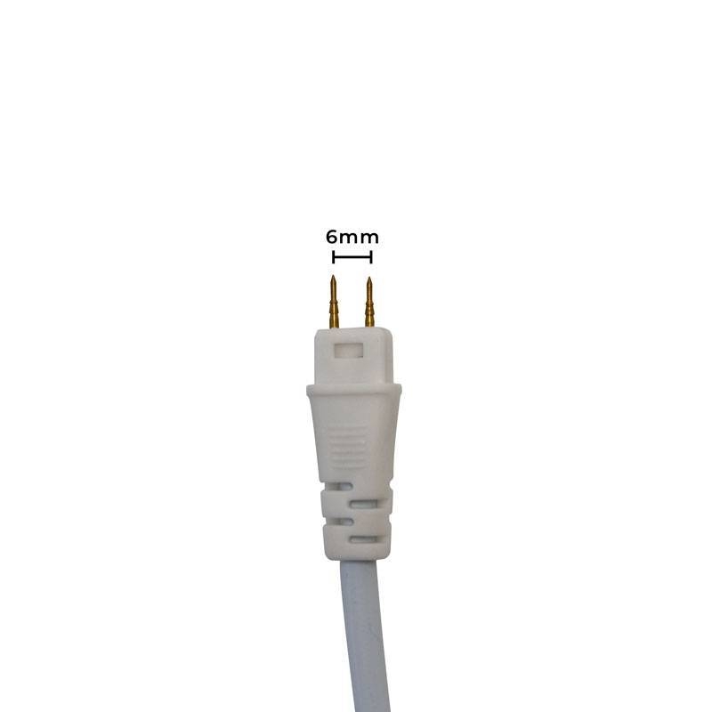 Conector para Fita de LED Siliconada Nordecor 8A 5mm (7010/11/12/13) Bivolt 7035