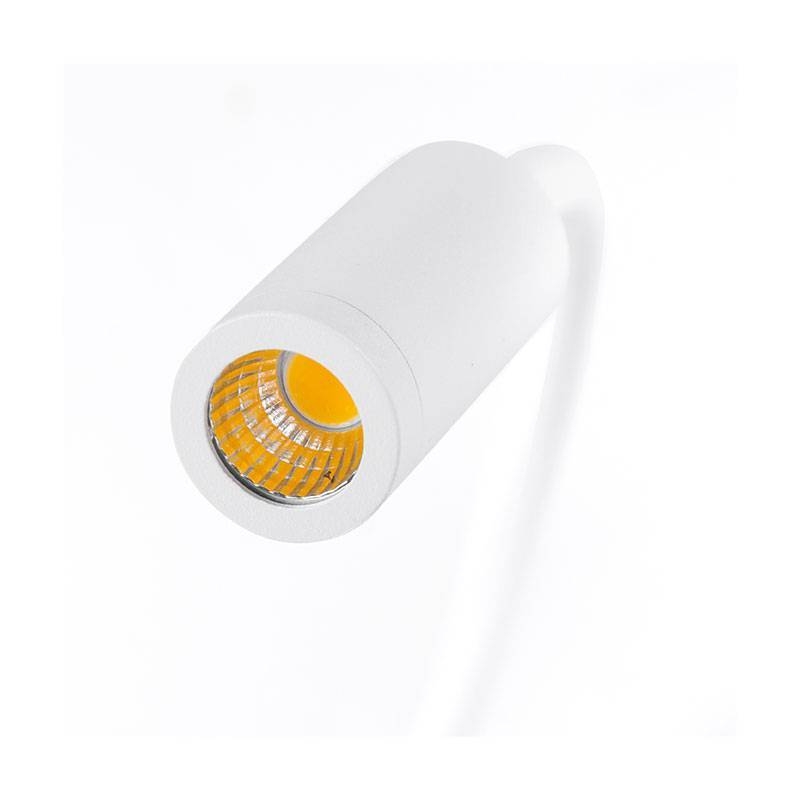 Arandela Nordecor Evy 3 watts 3000K Branco IP20 75x40x300mm Bivolt 2054
