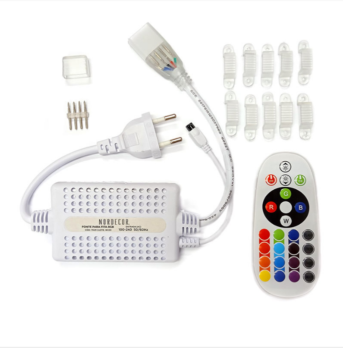 Fonte Nordecor Para Fita RGB Bivolt (7033/7034) 7029