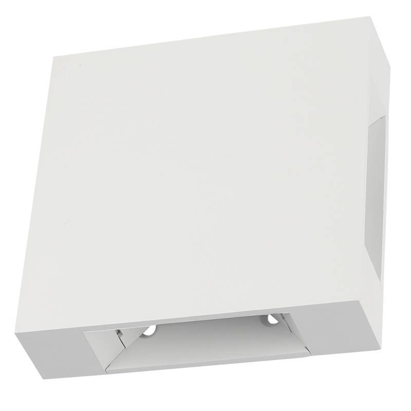 Arandela Nordecor Niere 4 watts 3000K Branco IP65 120x120x30mm Bivolt 2661