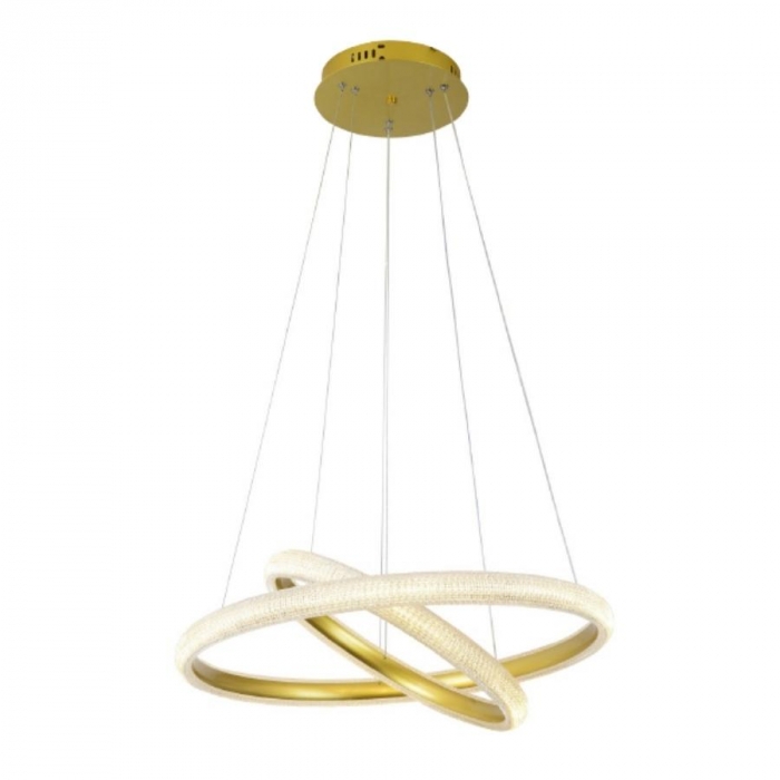 Pendente Skylight Apogeu Dourado 62 watts 3000K Bivolt Ø600mm SKY-4010DO