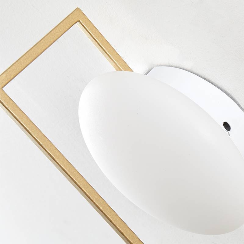 Arandela Nordecor Rony 5 watts 3000K Dourado IP20 350x180mm Bivolt 2734